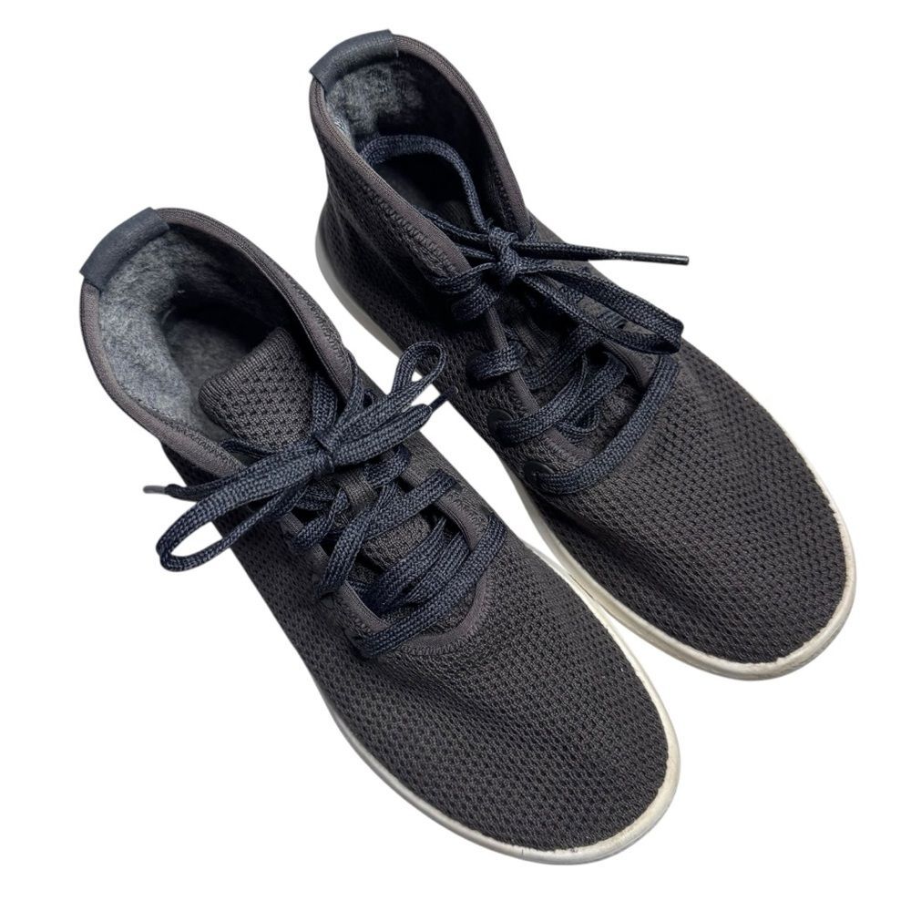 Allbirds Women's Tree Toppers Lace Up Dark Gray Sneakers Size 7
